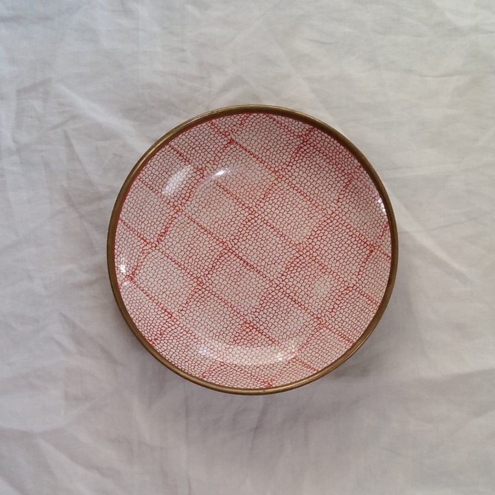 Vtg Nora Fenton Design Bowl Japanese Porcelain